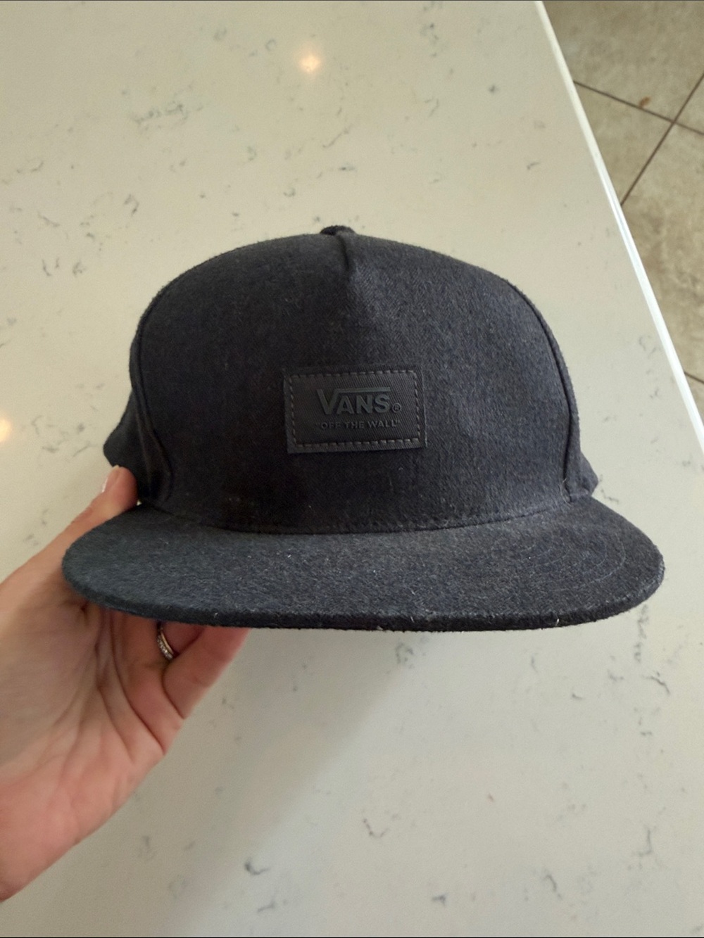 Vans Charcoal Patch Snapback Hat